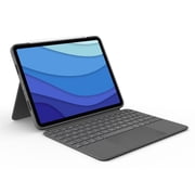 Logitech Combo Touch Backlit Keyboard Case with Trackpad for Pad Pro 11-inch 1st, 2nd, 3rd, 4th gen - 2018, 2020, 2021, 2022 - Oxford Gray
