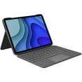 thumbnail image 1 of Logitech Combo Touch iPad Pro 11-inch (1st, 2nd, 3rd, 4th gen - 2018, 2020, 2021, 2022) Keyboard Case - Detachable Backlit Keyboard, Click-Anywhere Trackpad - Oxford Gray; USA Layout, 1 of 20