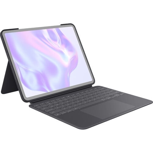 Logitech, iPad Pro 13-inch Combo Touch Keyboard Case, Gray