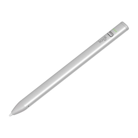 Logitech - Crayon Digital Pencil for All Apple iPads (2018 releases and later) with USB-C ports - Silver