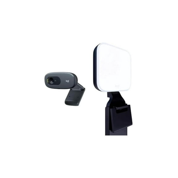 Logitech C270 Webcam & Litra Glow Bundle - LOGILIGHTBDL1