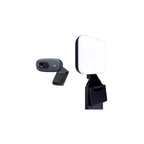 Logitech C270 Webcam & Litra Glow Bundle - LOGILIGHTBDL1