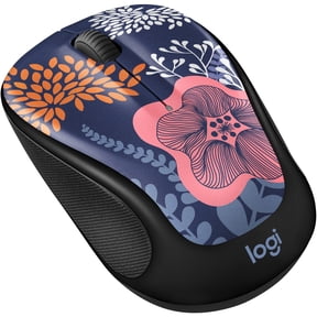 Compact Wireless Mouse, Forest Floral