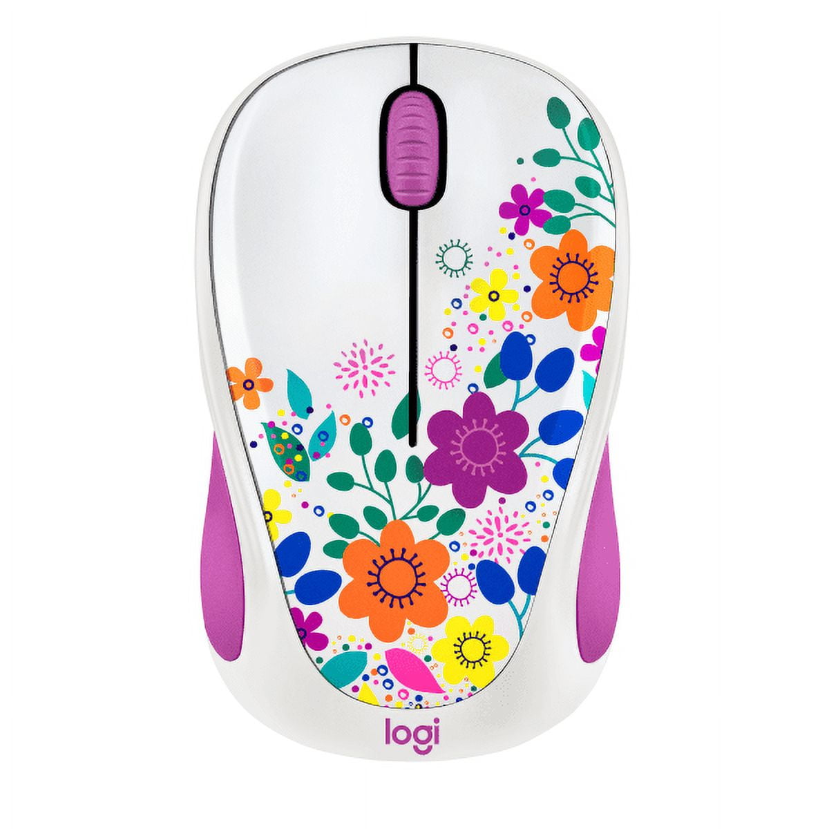 Logitech Design Collection Wireless Optical Mouse, Spring Meadow, 910 ...