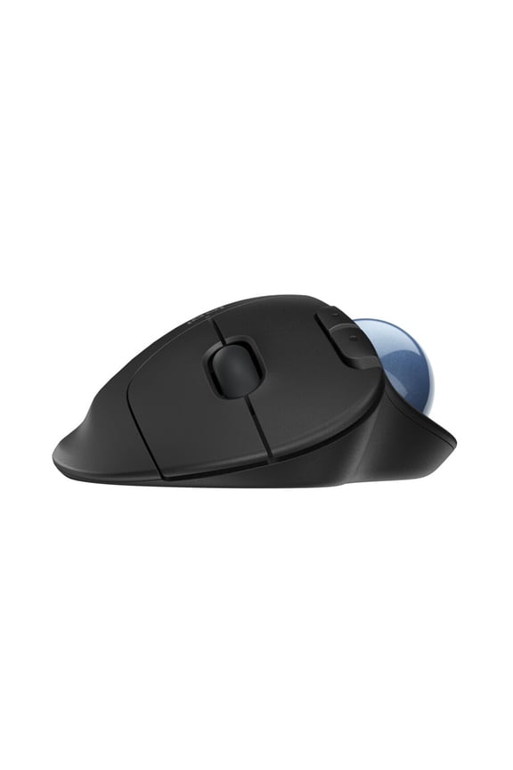 Ergonomic Wireless Trackball Mouse, Easy Thumb Control, Smooth Tracking, Black, Walmart Exclusive