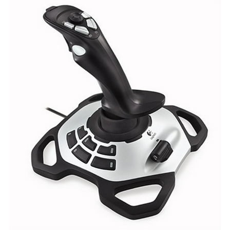 Logitech Extreme 3D Pro Joystick with Precision Twist Rudder Control 963290-0403 (Non-Retail Packaging)
