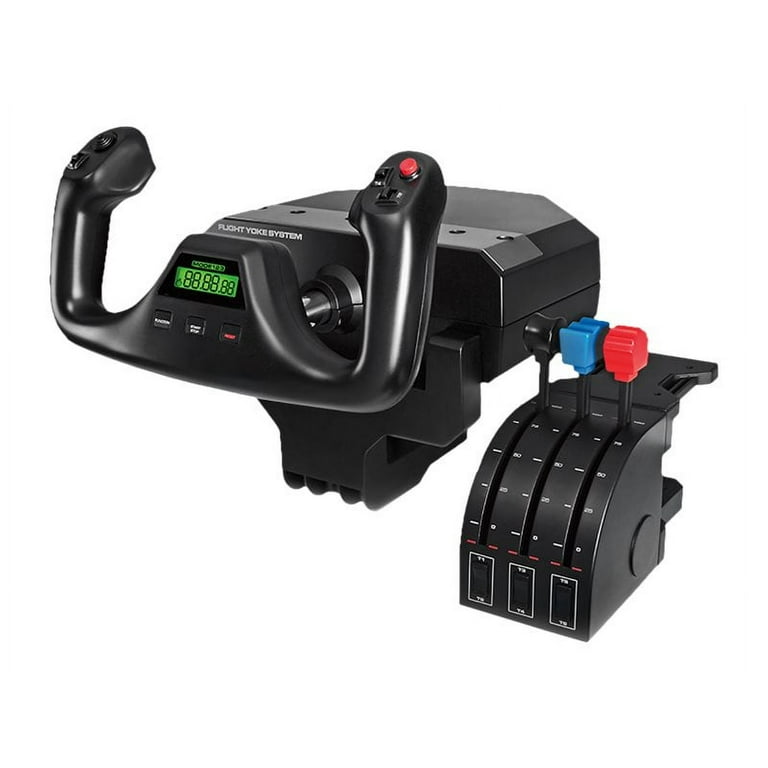 【動作確認済み】Saitek PRO Flight Yoke System Saitek Pro Flight Yoke Simulator Controls for PC and Mac