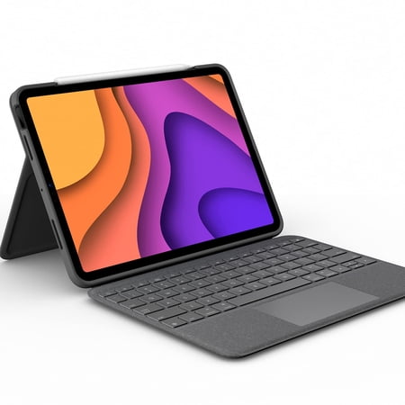 Logitech Folio Touch iPad Keyboard Case with Trackpad and Smart Connector for iPad Air (4th Generation) – Graphite Apple Exclusive