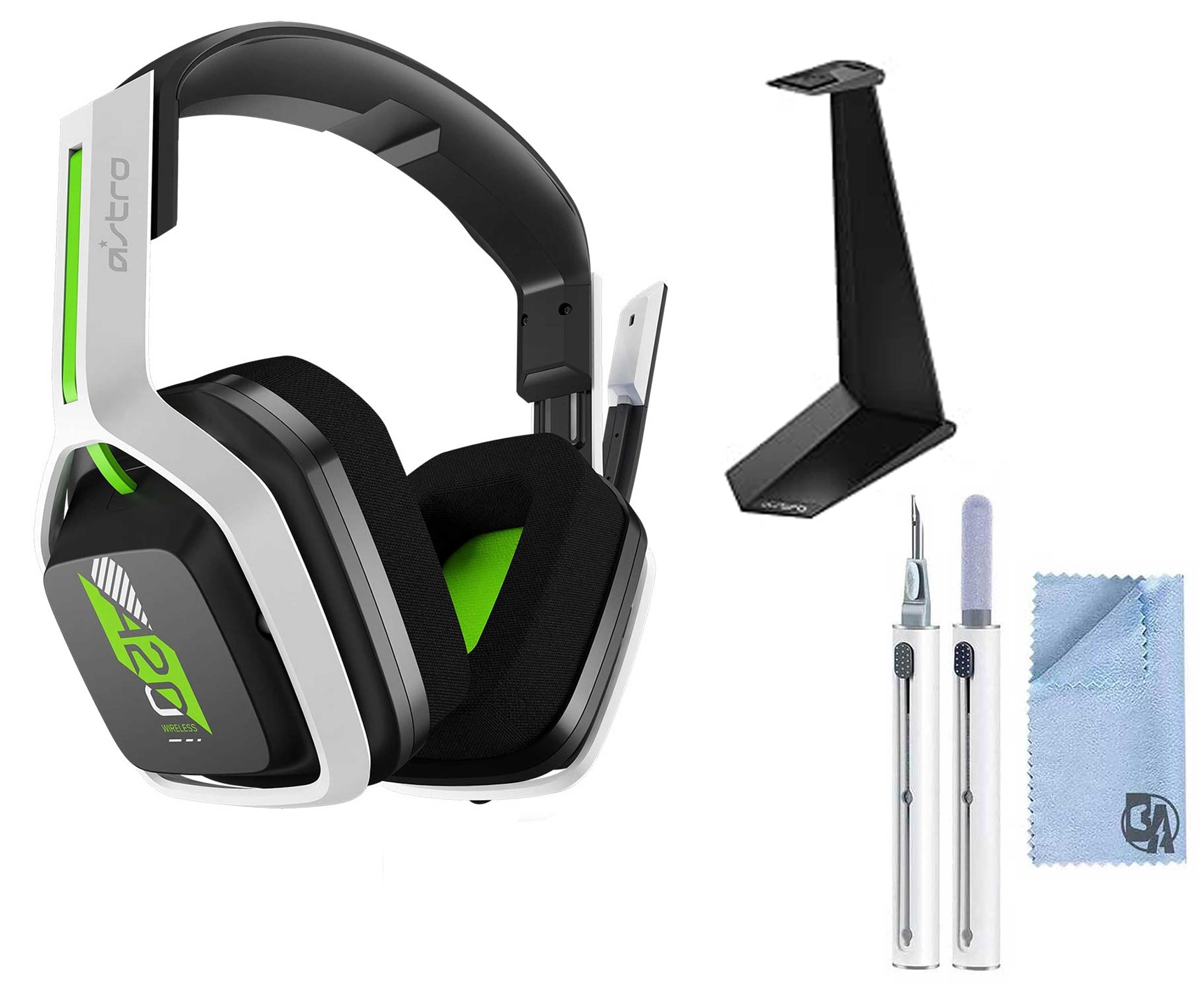Logitech G Astro A20 Wireless Gaming Headset for Xbox Headphone Stand White BOLT AXTION Bundle Like New Walmart