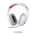 thumbnail image 1 of Open Box Logitech G Astro A20 X Lightspeed Wireless Gaming Headset for PS5, Xbox, Switch, PC, White, 1 of 12