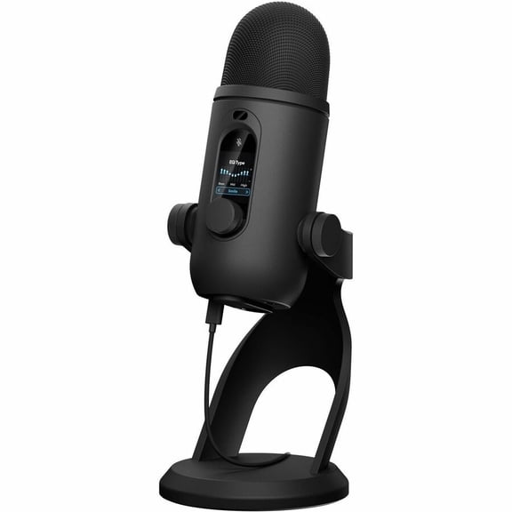 Logitech G Blue Yeti 2 USB Mic for Gaming - Black