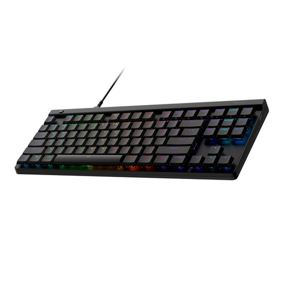 Logitech G515 TKL Wired Low Profile Gaming Keyboard, Fully Customizable RGB, Double-Shot PBT Keycaps, Tactile/Brown Switches