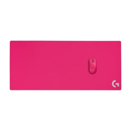 Logitech - G840 Cloth Gaming Mouse Pad with Rubber Base (Extra Large) - Pink