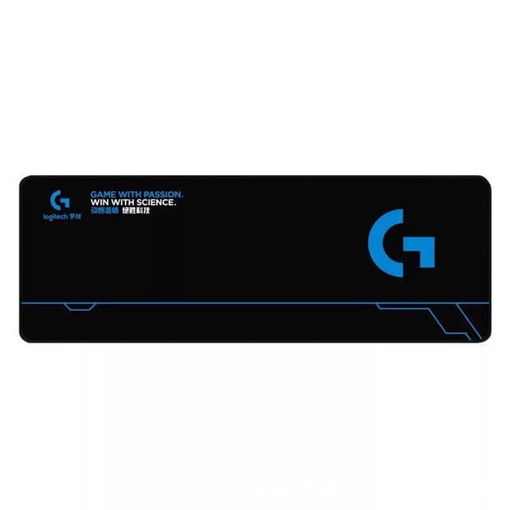 Logitech G Gaming Desk Mat, Large Extended Mouse Pad with Logo