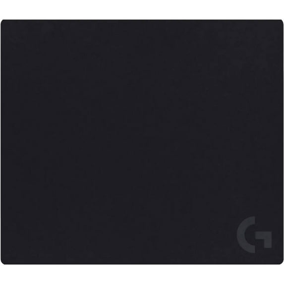 Logitech G Large Cloth Gaming Mouse Pad - 15.75" x 18.11" x 0.12" Dimension - Black - Rubber - Large - Mouse