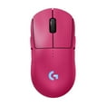 thumbnail image 1 of Logitech G PRO 2 Lightspeed Wireless Gaming Mouse, Right- or Left-Handed Mouse with up to 4 Customizable and Switchable Magnetic Side Buttons, 44K DPI Sensor, USB-C Charging, for PC/Mac - Magenta, 1 of 14