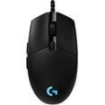 thumbnail image 1 of Pre-Owned Logitech G PRO Hero Wired Gaming Mouse, 12000 DPI, RGB Lightning, Ultra Lightweight, 6 Programmable Buttons, On-Board Memory, Compatible with PC/Mac - Black, 1 of 6