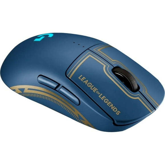 Logitech G PRO League of Legends Edition - Mouse - right and left-handed - optical - 8 buttons - wired, wireless - 2.4 GHz, USB - USB Logitech LIGHTSPEED receiver