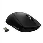 Logitech G PRO X SUPERLIGHT Wireless Gaming Mouse, Ultra-Lightweight, HERO 25K Sensor, 25,600 DPI, 5 Programmable Buttons, Long Battery Life, Black