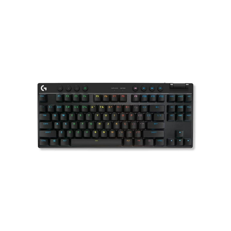 Logitech G PRO X TKL Wireless Gaming Keyboard, LIGHTSYNC RGB