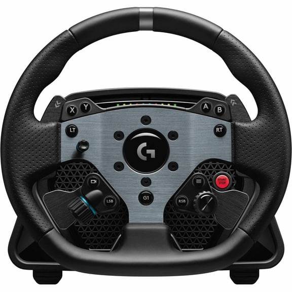 Logitech G PRO Racing Wheel for PC, Direct Drive 11 Nm Force, TRUEFORCE Force Feedback, Magnetic Gear Shift Paddles, Dual Clutch, OLED Display, Quick Release, PRO Button Layout