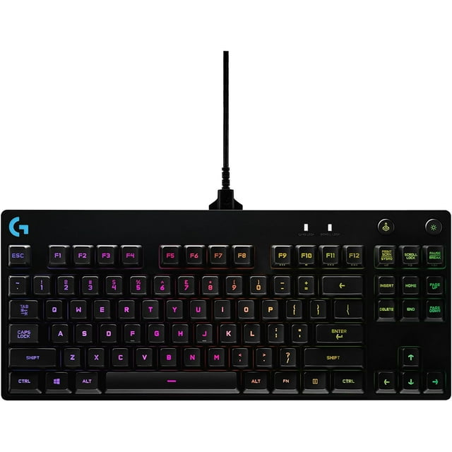 Logitech G Pro X Mechanical Gaming Keyboard GX Red Linear Black