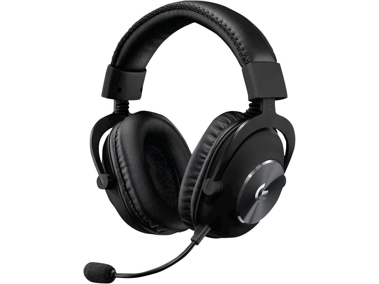 Logitech G PRO X Wireless LIGHTSPEED Gaming Headset with Blue VO!CE Mic Filter Tech, 50 mm PRO-G Drivers, and DTS Headphone:X 2.0 Surround Sound, 20+ Hour Battery Life - Black