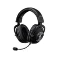 thumbnail image 1 of Logitech G PRO X Wireless LIGHTSPEED Gaming Headset with Blue VO!CE Mic Filter Tech, 50 mm PRO-G Drivers, and DTS Headphone:X 2.0 Surround Sound, 20+ Hour Battery Life - Black, 1 of 5
