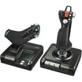 thumbnail image 1 of Logitech G Saitek X52 Pro Flight Control System for PC - Black, 1 of 6