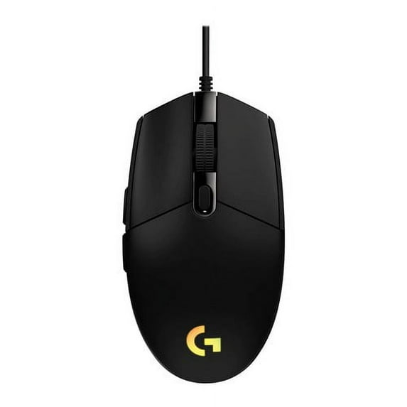 Logitech G203 LIGHTSYNC Wired Optical Gaming Mouse - Black 910-005790