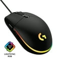 thumbnail image 1 of Logitech G203 Lightsync Mose - Black, 1 of 6