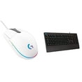 Logitech G Gaming Bundle | G213 Keyboard + G203 Mouse + G335 Headset - RGB, 8K DPI, Black