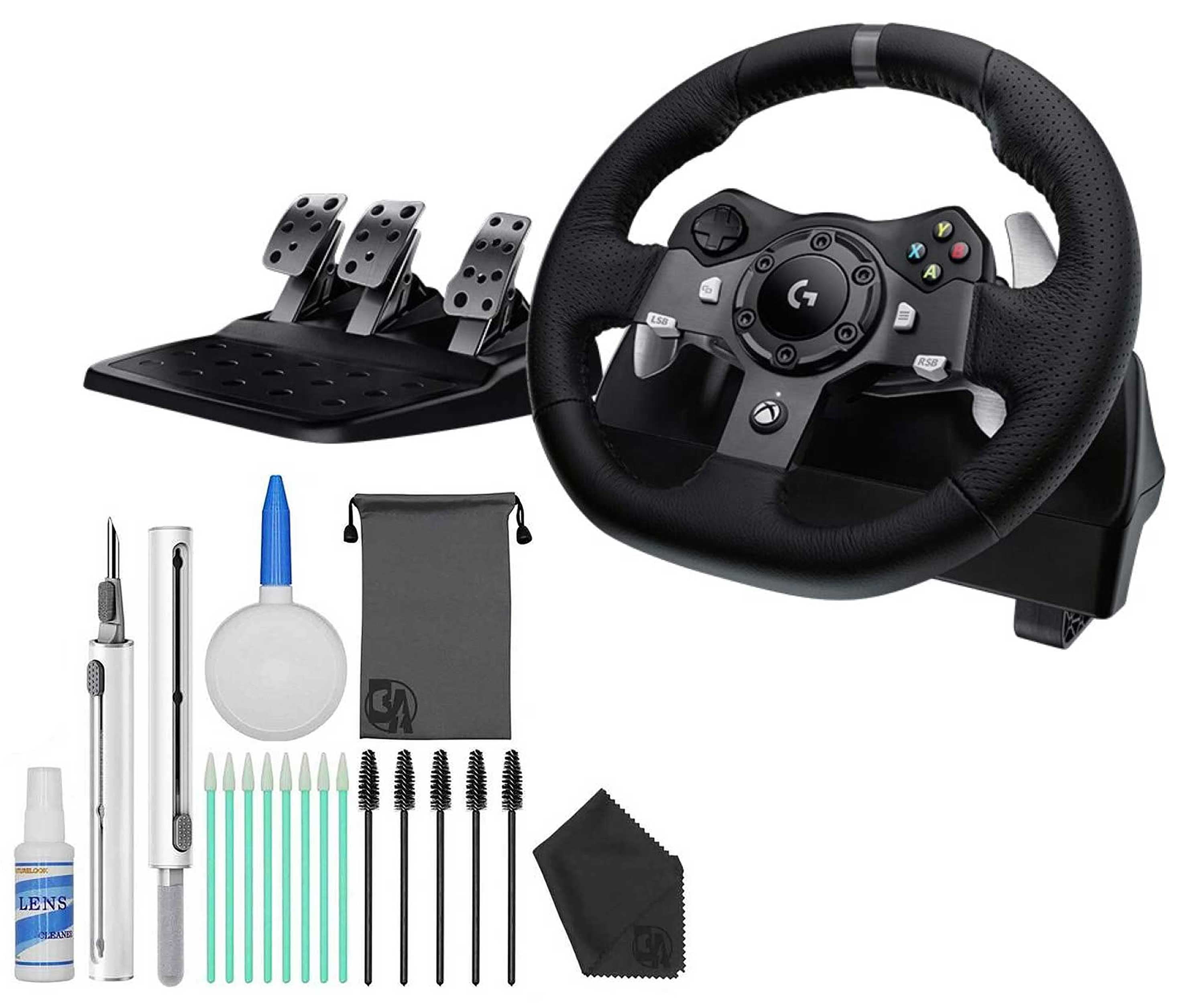 Logitech G920 Driving Force Racing Wheel and Floor