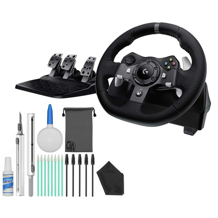 Logitech G920 Racing Wheel and Pedals For PC, Xbox X with Logitech Shifter