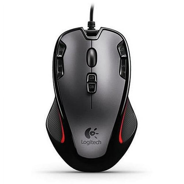 Logitech G300S USB Wired Optical 2500 dpi Gaming Mouse, Black