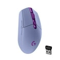 thumbnail image 1 of Logitech G305 LIGHTSPEED Wireless Gaming Mouse, HERO Sensor, 12,000 DPI, Lightweight, 6 Programmable Buttons, 250h Battery, On-Board Memory, Compatible with PC, Mac - Lilac, 1 of 11