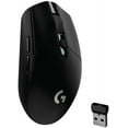 thumbnail image 1 of Logitech G305 LIGHTSPEED Wireless Gaming Mouse, Hero 12K Sensor, 12,000 DPI, Lightweight, 6 Programmable Buttons, 250h Battery Life, On-Board Memory, PC/Mac - Black, 1 of 11