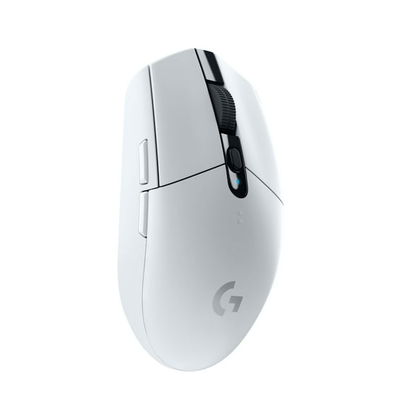Logitech G305 LIGHTSPEED Wireless Gaming Mouse, Hero 12K Sensor, 12,000 DPI, Lightweight, 6 Programmable Buttons, 250h Battery Life, On-Board Memory, PC/Mac - White