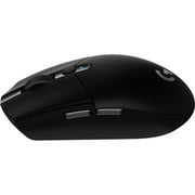 Logitech G305 - Mouse - optical - 6 buttons - wireless - LIGHTSPEED - USB wireless receiver - black