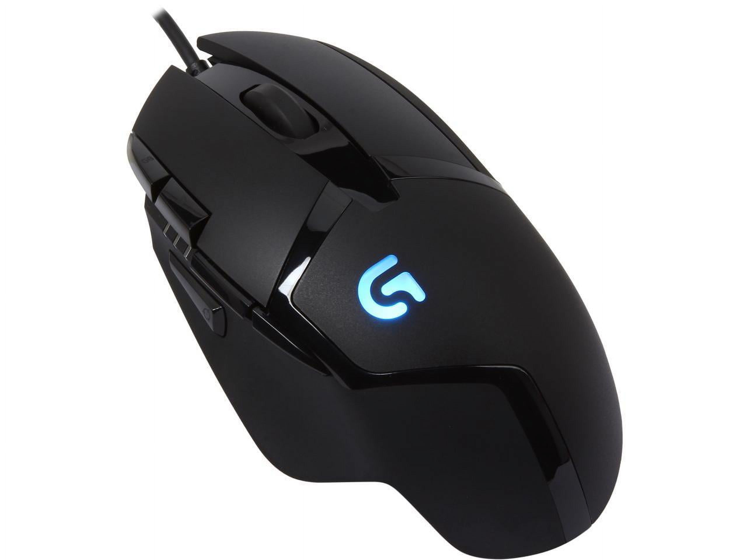 Logitech G402 910-004069 Black Wired Optical Hyperion Fury FPS Gaming Mouse with High Speed Fusion Engine - image 1 of 6