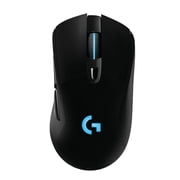 Logitech G403 Hero 25K Gaming Mouse, Lightsync RGB, Lightweight 87G+10G optional, Braided Cable, Black