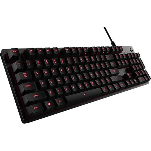 Logitech G413 Backlit Gaming Keyboard USB Passthrough, Carbon - Walmart.com