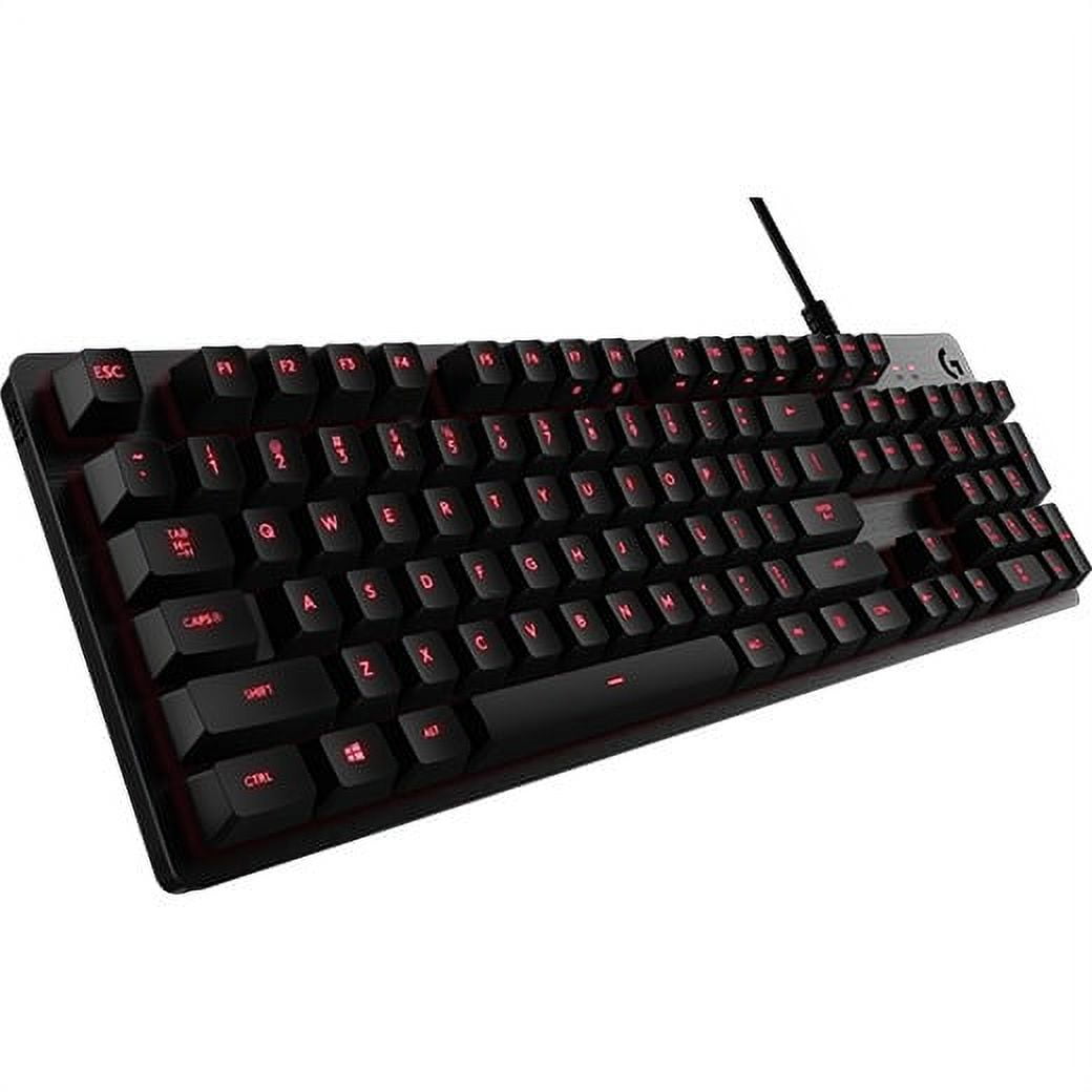 Logitech G413 Backlit Mechanical Gaming Keyboard with USB Passthrough,  Carbon
