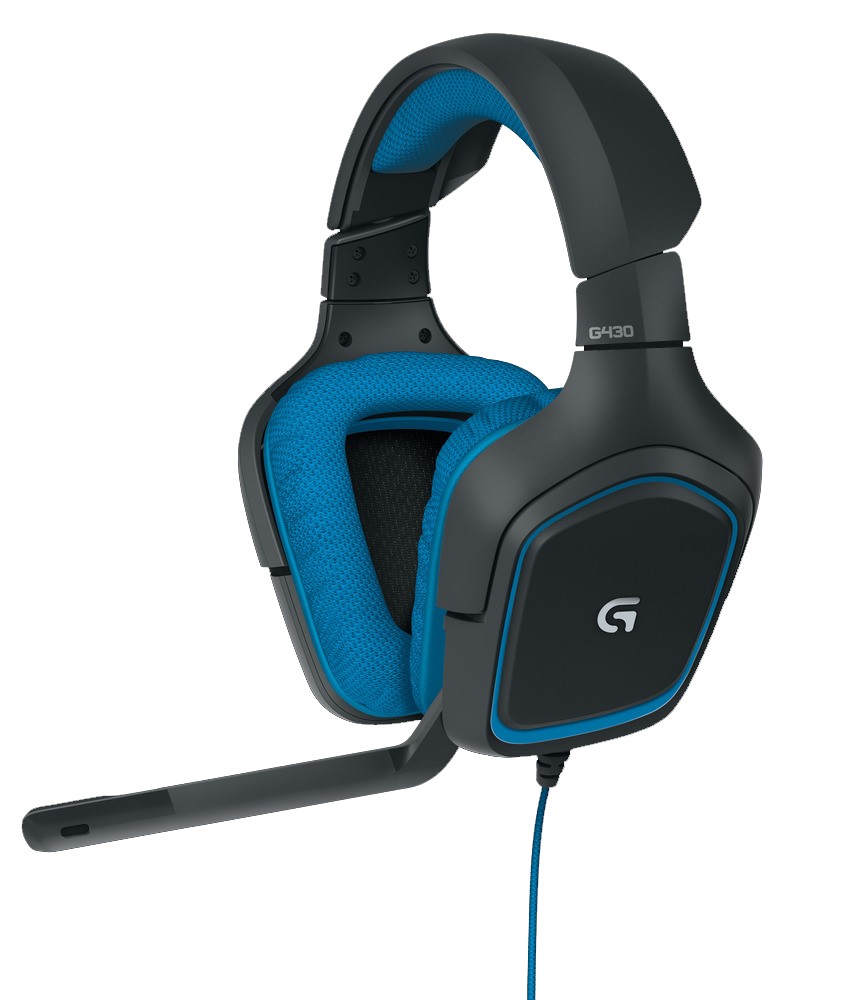Logitech G430 Headset X and Dolby 7.1 Surround Sound Gaming Headset - image 1 of 9