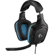 Logitech - G432 Wired DTS HeadphoneX 2.0 Surround Sound Over-the-Ear Gaming ...