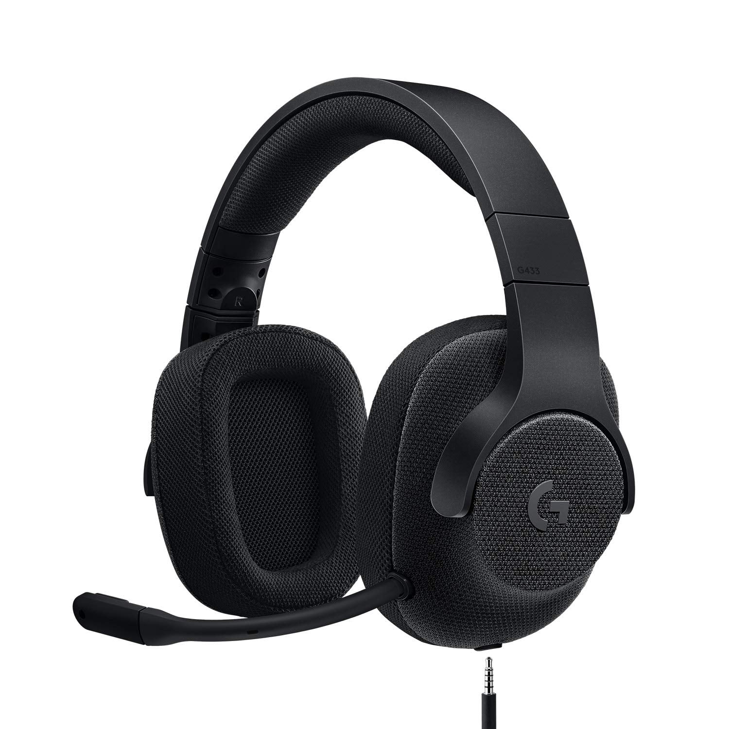 Logitech G433 7.1 Wired Gaming Headset with DTS Headphone: X 7.1 ...