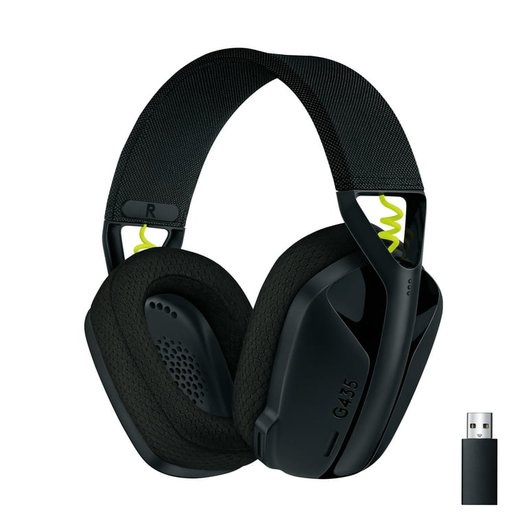 lejer Plante Cyclops Logitech G435 LIGHTSPEED and Bluetooth Wireless Gaming Headset -  Lightweight over-ear headphones, built-in mics, 18h battery, compatible  with Dolby Atmos, PC, PS4, PS5, Mobile, Black - Walmart.com