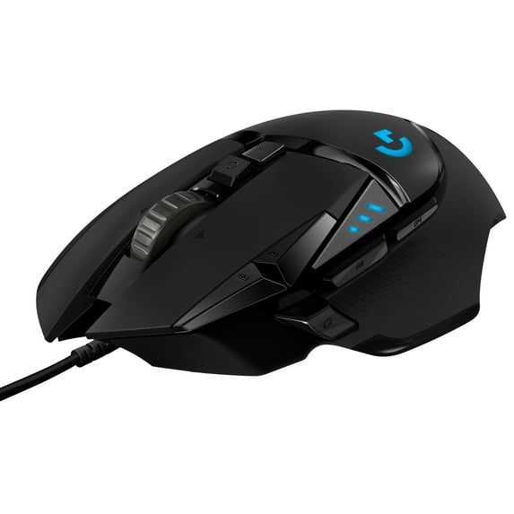 Logitech G502 Hero High Performance Rgb Mose With 11 Programmable Buttons And Personalized Weight And Balance Tuning With (5) 3.6g Weights