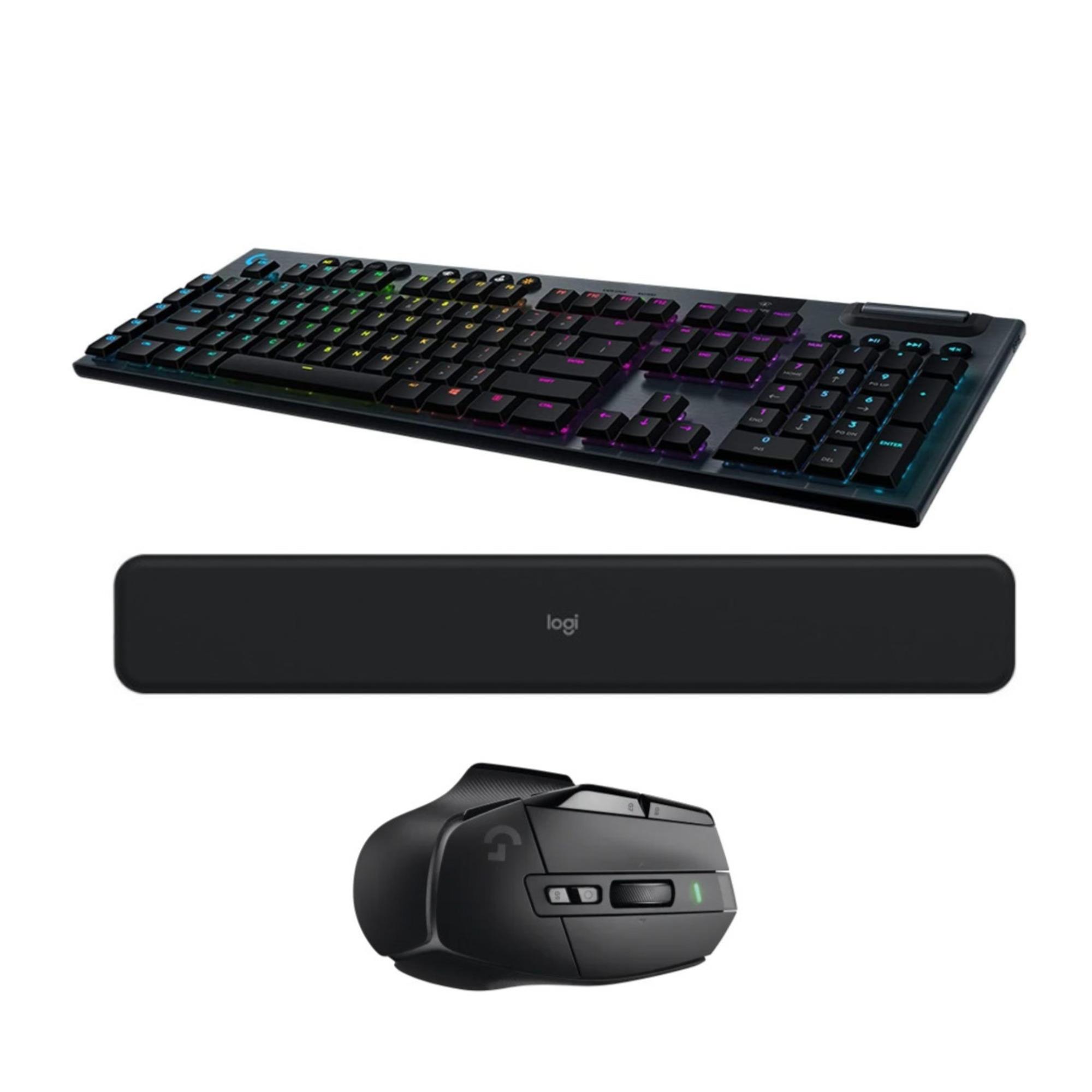G G915 LIGHTSPEED RGB Mechanical Gaming Keyboard with Mouse, and Palm