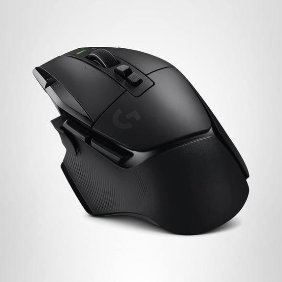 Logitech G502 X Lightspeed Wireless Gaming Mouse - LIGHTFORCE Hybrid Optical-Mechanical switches, Hero 25K Gaming Sensor, Compatible with PC - macOS/Windows - Black